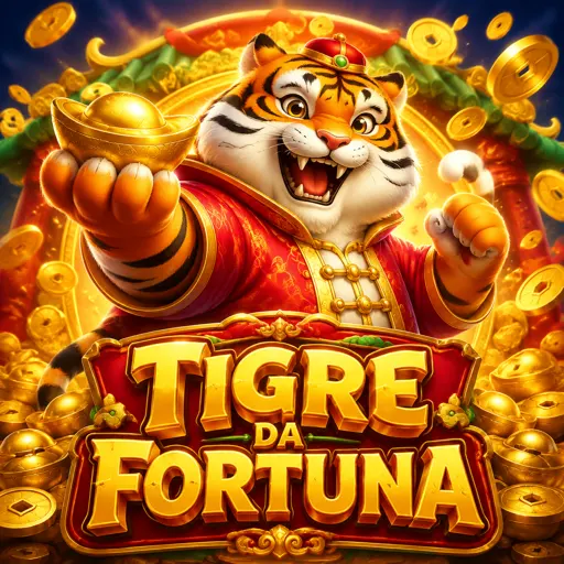 Tigre da fortuna em slot temático chinês